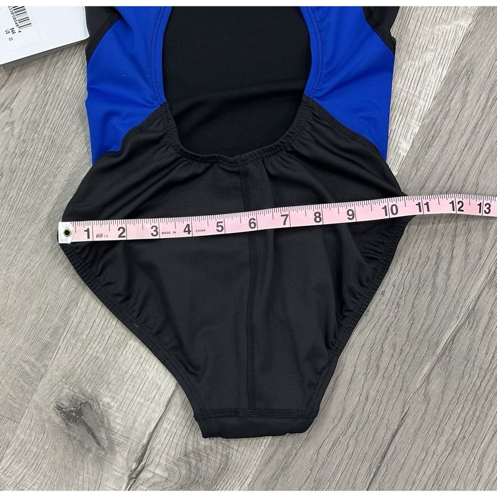 NWT Dolfin Women's Solid Performance Back One Piece Swimsuit, Size 30 (xs) Black - Picture 8 of 11